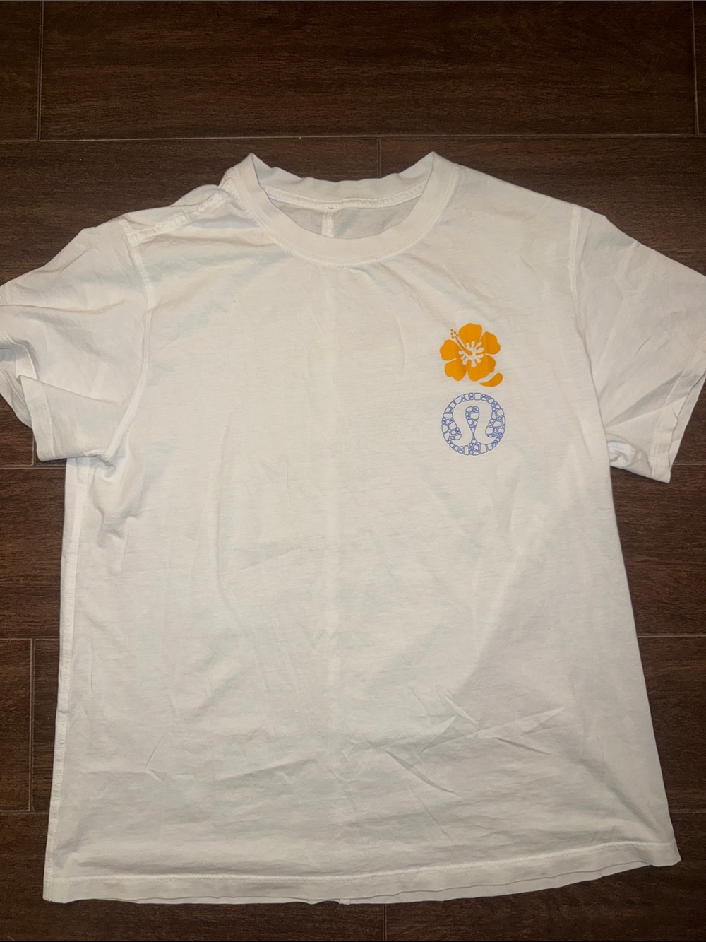 Lululemon All Yours Tee Size 6 Hawaii Exclusive 100% Pima Cotton RARE